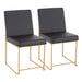 High Back Fuji Dining Chair - Set of 2 image