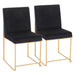 High Back Fuji Dining Chair - Set of 2 image