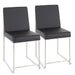 High Back Fuji Dining Chair - Set of 2 image