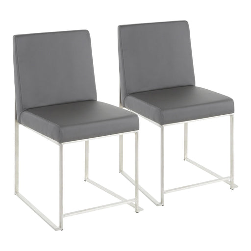 High Back Fuji Dining Chair - Set of 2 image