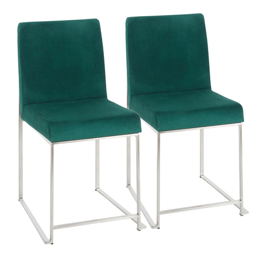 High Back Fuji Dining Chair - Set of 2 image