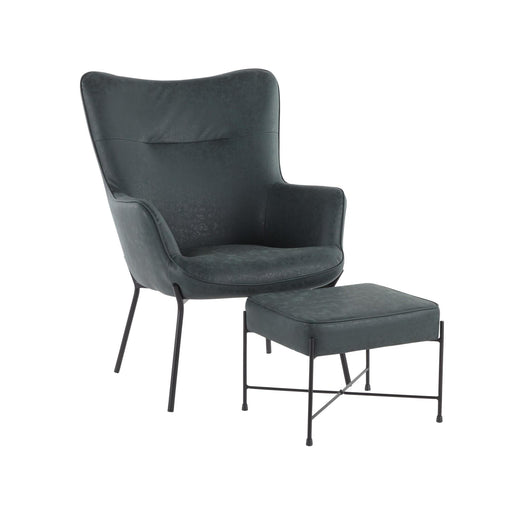 Izzy Lounge Chair + Ottoman Set image