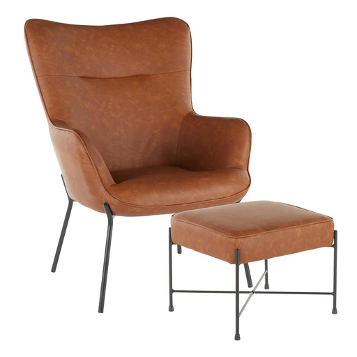 Izzy Lounge Chair + Ottoman Set image