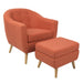 Rockwell Chair + Ottoman Set image