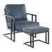 Roman Lounge Chair + Ottoman image