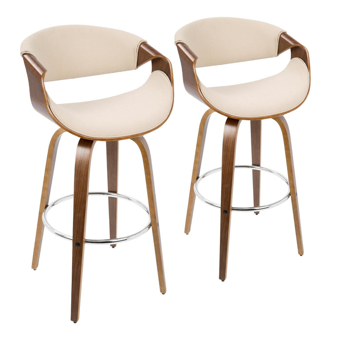 Curvini 30'' Barstool - Set of 2 image