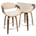 Curvini 24'' Counter Stool - Set of 2 - Home And Beyond