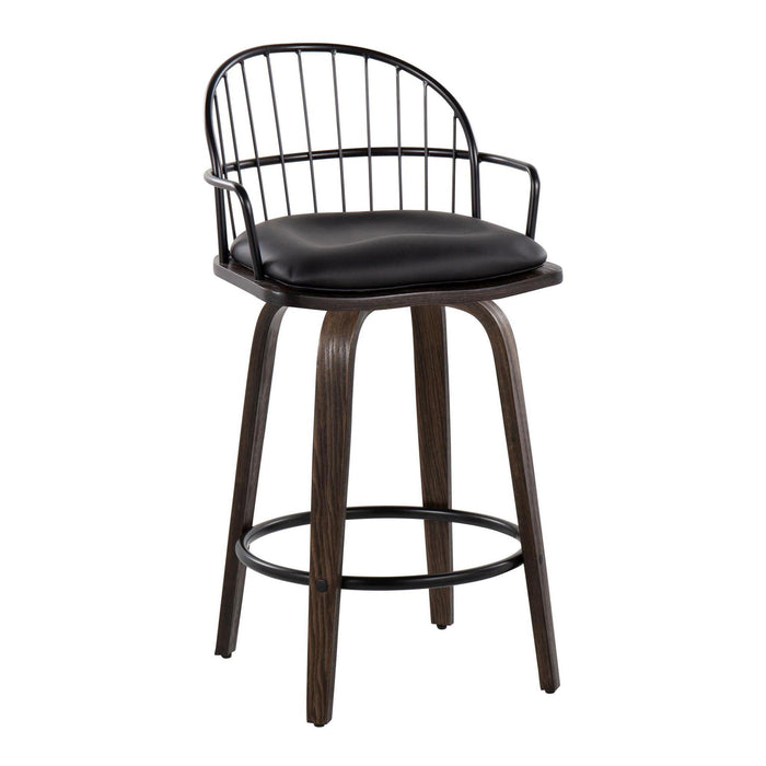 Riley 26" Fixed-Height Counter Stool - Set of 2