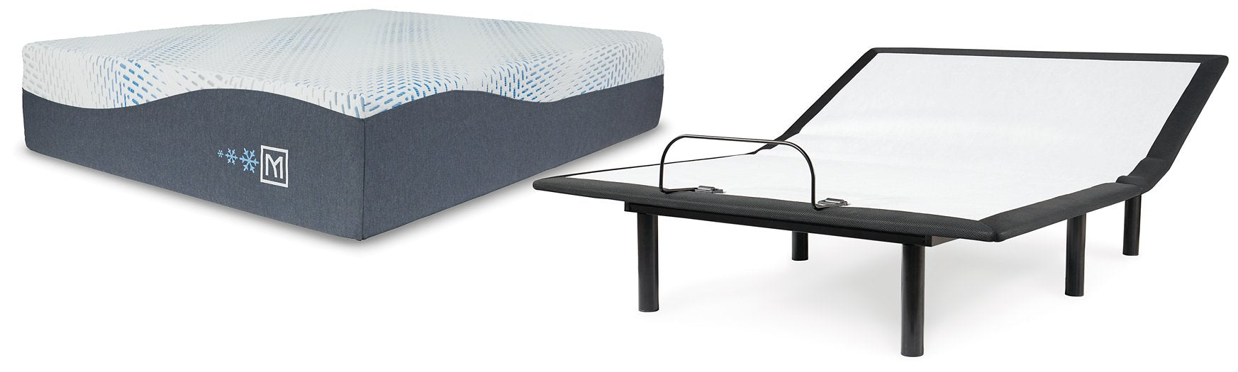 Millennium Cushion Firm Gel Memory Foam Hybrid Mattress and Base Set - Home And Beyond