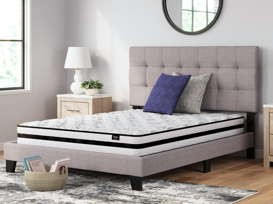 8 Inch Chime Innerspring Mattress in a Box - Home And Beyond
