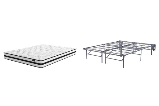 8 Inch Chime Innerspring Mattress Set - Home And Beyond
