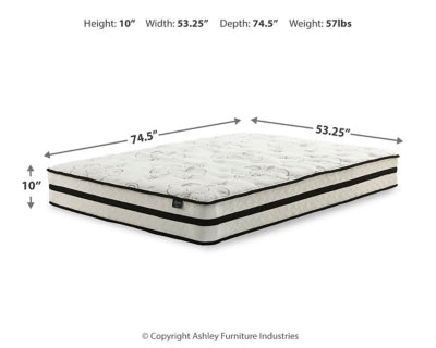Chime 10 Inch Hybrid Mattress in a Box - Home And Beyond