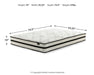 Chime 10 Inch Hybrid Mattress in a Box - Home And Beyond