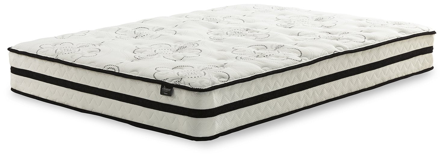 Chime 10 Inch Hybrid 2-Piece Mattress Set - Home And Beyond
