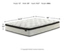 Chime 12 Inch Hybrid Mattress in a Box - Home And Beyond