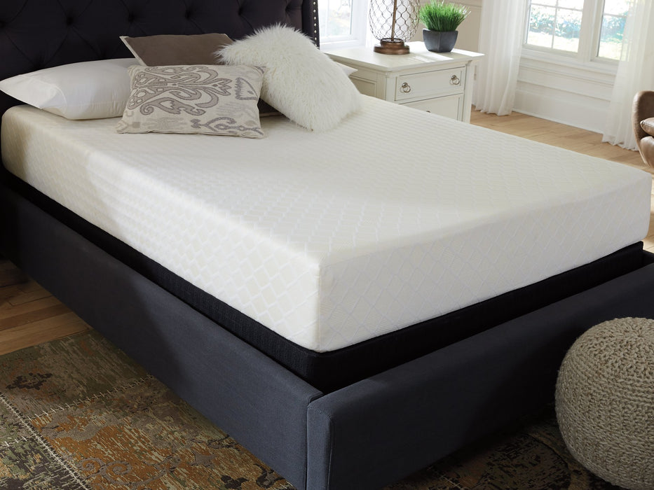 10 Inch Chime Memory Foam Mattress in a Box - Home And Beyond