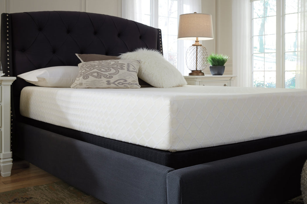 10 Inch Chime Memory Foam Mattress in a Box - Home And Beyond