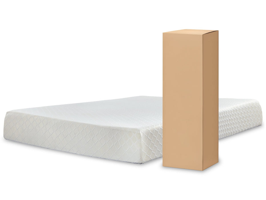 10 Inch Chime Memory Foam Mattress in a Box - Home And Beyond