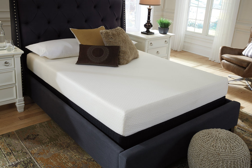 Chime 8 Inch Memory Foam Mattress in a Box - Home And Beyond