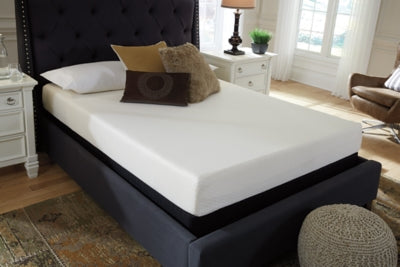 Chime 8 Inch Memory Foam Mattress in a Box - Home And Beyond