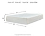 Chime 12 Inch Memory Foam Mattress in a Box - Home And Beyond