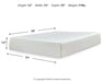 Chime 12 Inch Memory Foam Mattress in a Box - Home And Beyond
