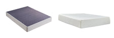 Chime 12 Inch Memory Foam Mattress Set - Home And Beyond