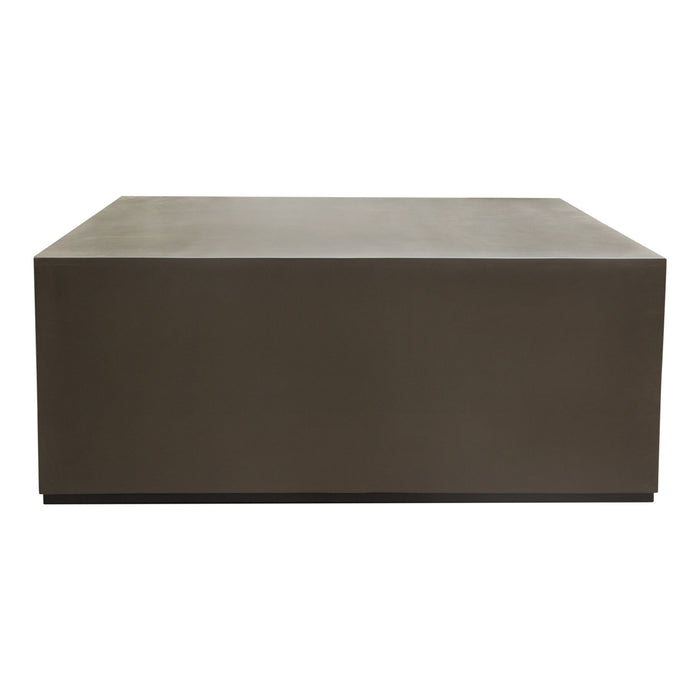 Montage Square Natural Cement Cocktail Table by Diamond Sofa image