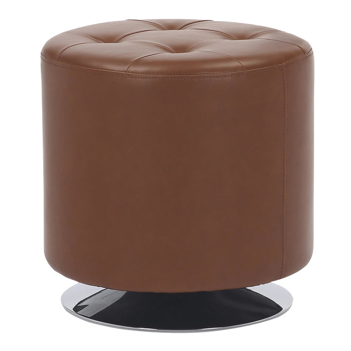 Mason Round Swivel 17" Ottoman image