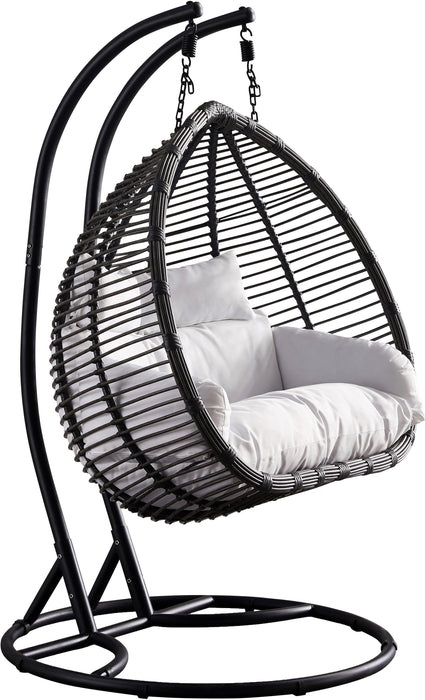 Tarzan Dark Grey Outdoor Patio Double Swing Chair image