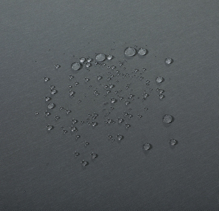 Nizuc Grey Waterproof Fabric Outdoor Patio Aluminum Corner Chair - Home And Beyond