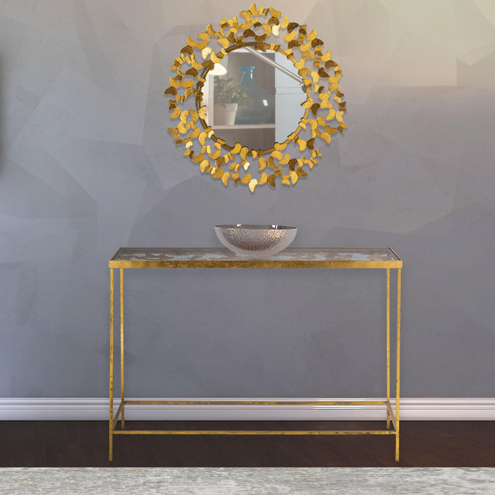 Butterfly Gold Mirror - Home And Beyond