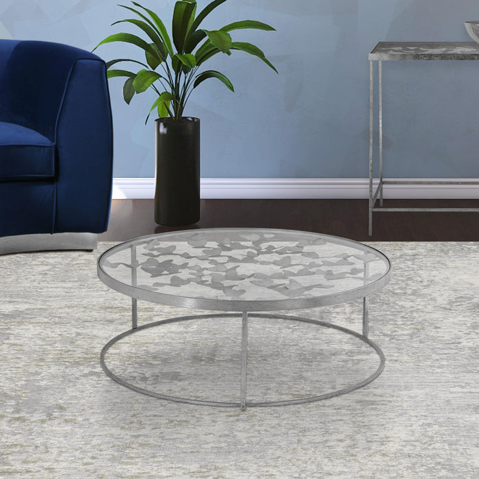 Butterfly Silver Coffee Table