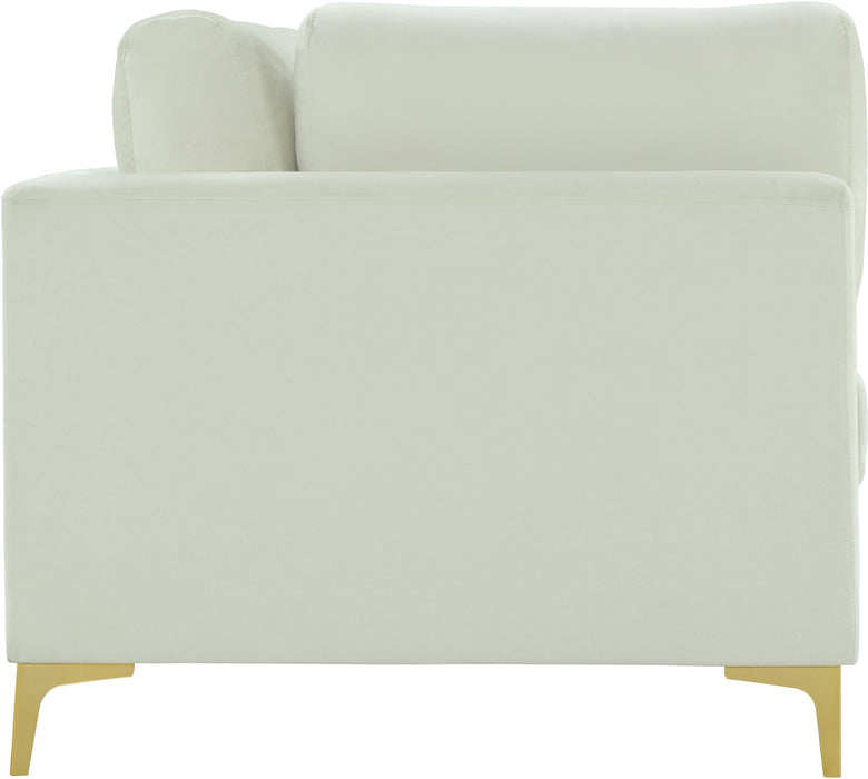 Julia Cream Velvet Modular Sofa