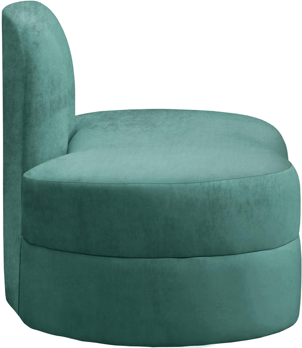 Mitzy Mint Velvet Chair