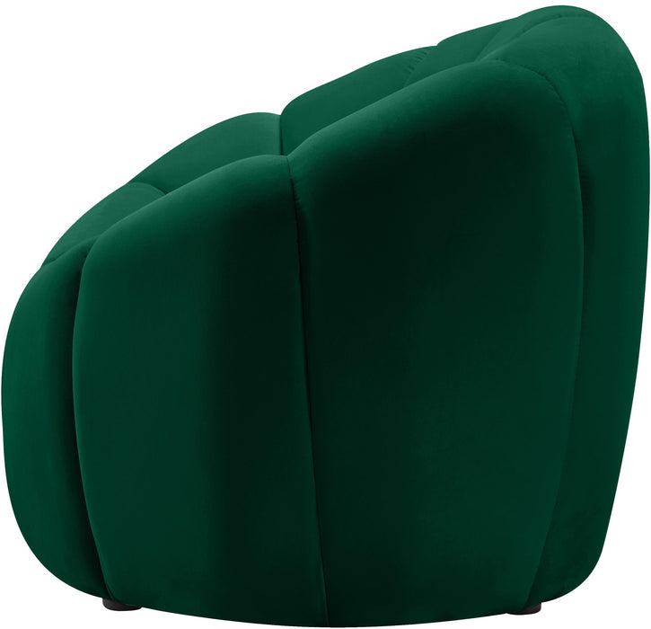 Elijah Green Velvet Chair