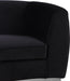 Julian Black Velvet Sofa - Home And Beyond