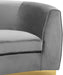 Julian Grey Velvet Sofa - Home And Beyond