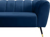 Beaumont Navy Velvet Sofa - Home And Beyond