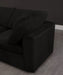 Cozy Black Velvet Cloud Modular Sectional - Home And Beyond
