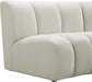 Infinity Cream Velvet 3pc. Modular Sectional - Home And Beyond