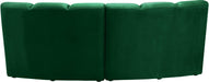 Infinity Green Velvet 2pc. Modular Sectional - Home And Beyond