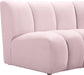 Infinity Pink Velvet 3pc. Modular Sectional - Home And Beyond