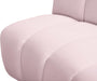 Infinity Pink Velvet 8pc. Modular Sectional - Home And Beyond