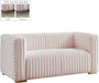 Ravish Pink Velvet Loveseat image