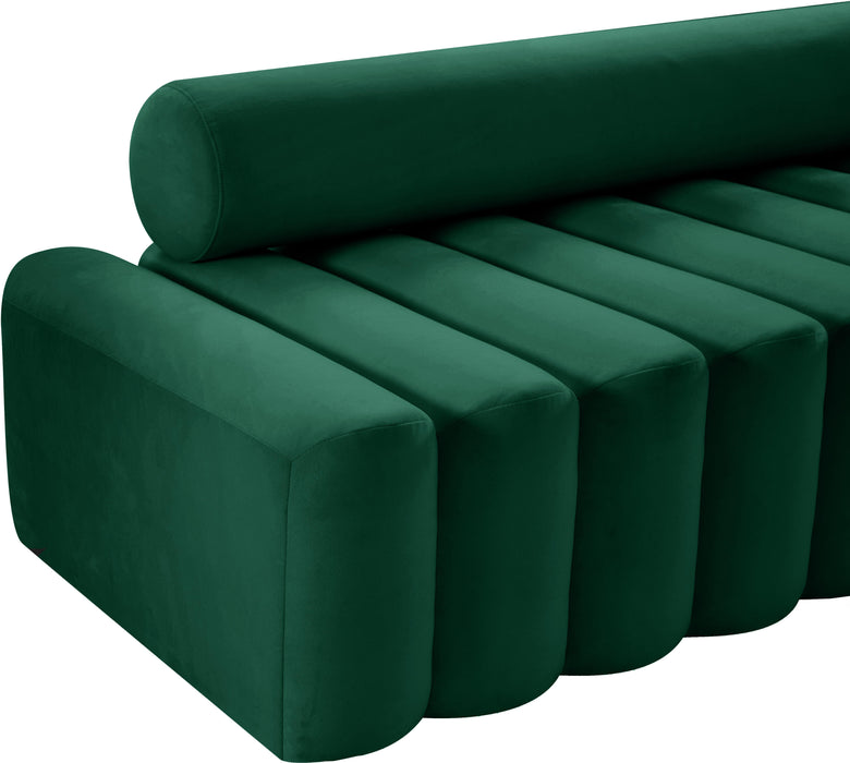 Melody Green Velvet Sofa - Home And Beyond