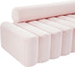 Melody Pink Velvet Sofa - Home And Beyond
