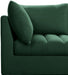 Jacob Green Velvet Modular Sectional - Home And Beyond