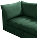 Jacob Green Velvet Modular Sectional - Home And Beyond