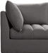 Jacob Grey Velvet Modular Sectional - Home And Beyond